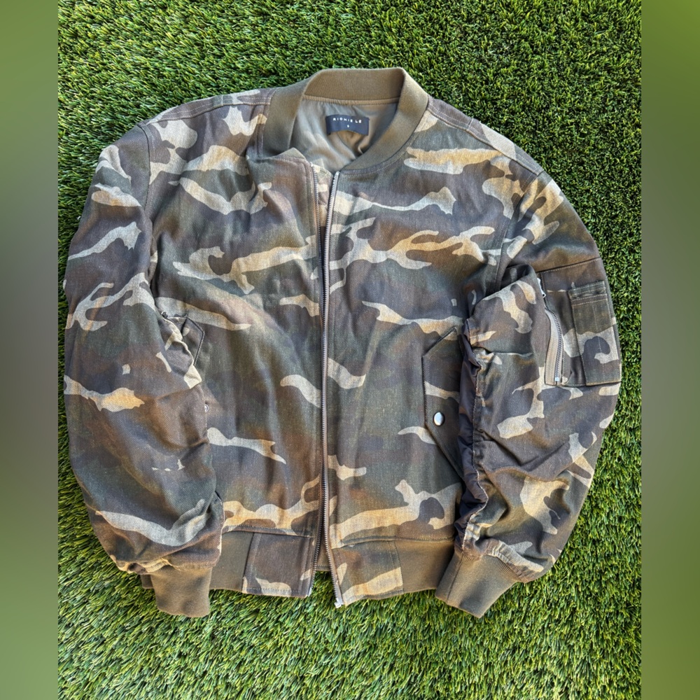 RLC Camo Bomber Jacket